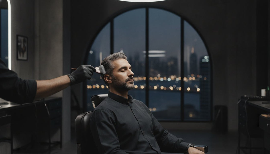 Grey Coverage for Men: Natural-Looking Hair Color in Dubai
