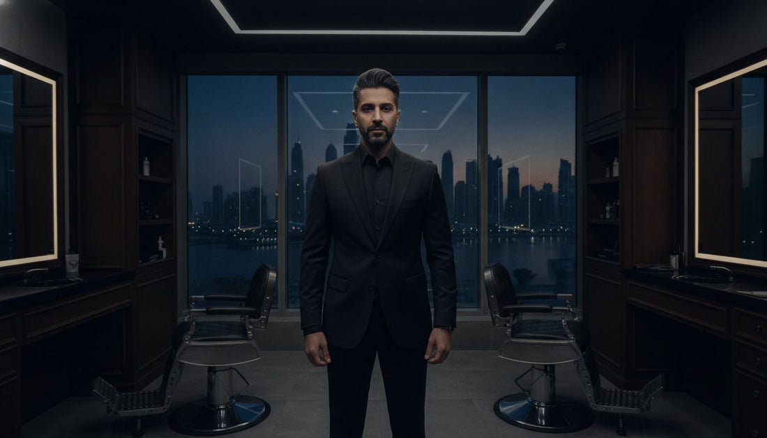 Expert Men's Hair Colouring in JLT: The 2026 Gentleman’s Guide to Professional Style