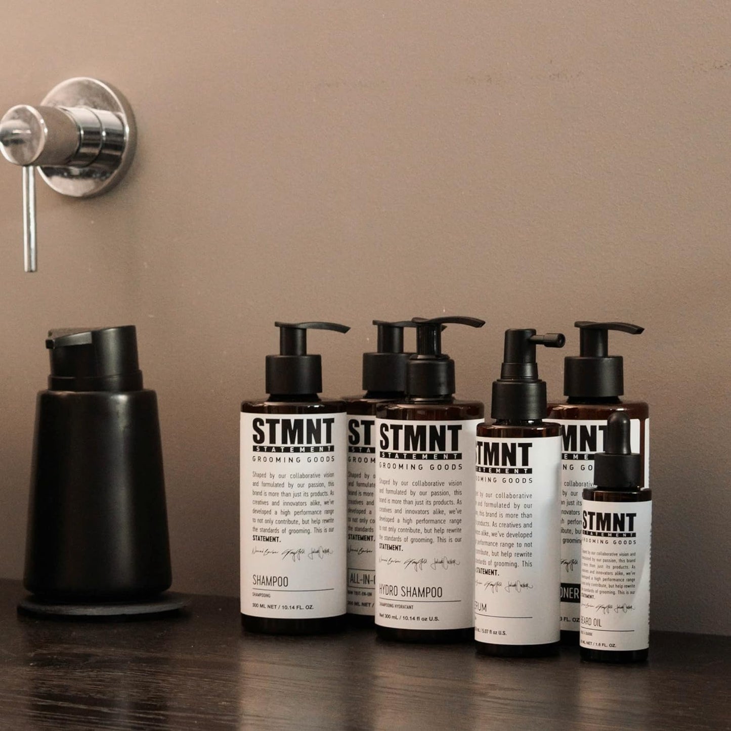 STMNT Grooming Goods Beard Oil, Silicone Free Moisturizing Formula with Natural Oils, 1.7 Fl Oz