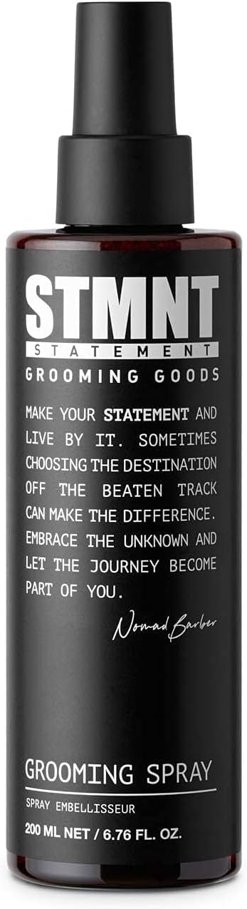 STMNT Grooming Goods Grooming Spray, 6.7 oz Natural Finish Thicker Hair Feel Non Sticky, 6.7 Fl Oz